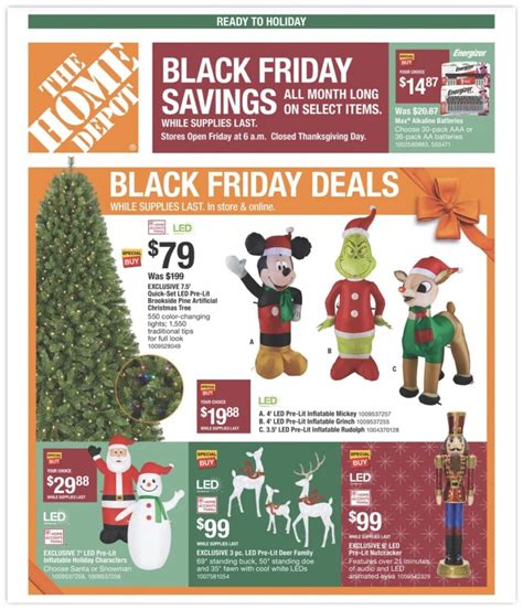 black friday 2023 home depot|home depot black friday circular.